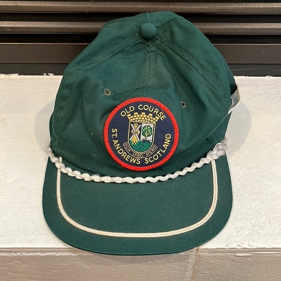 David Allen Other - Vintage old course St Andrew’s David Allen SnapBack hat.
